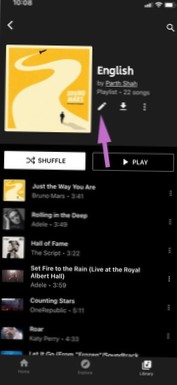come aggiungere le copertine degli album alla musica di YouTube