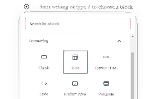 How to Add Beautiful Tables in WordPress Posts