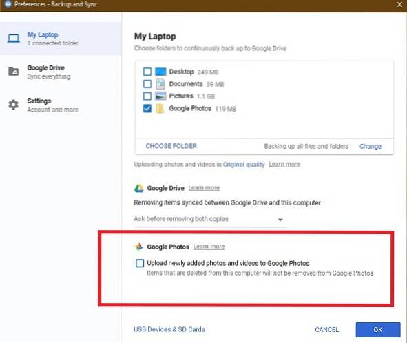 Come aggiungere Google Foto all'app Foto in Windows 10