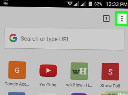 how to add most visited sites on google chrome android