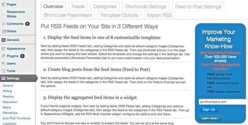 So veröffentlichen Sie RSS-Feeds automatisch in WordPress