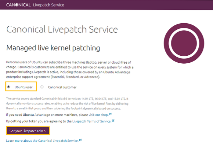 Comment éviter les redémarrages du serveur avec Ubuntu Livepatch