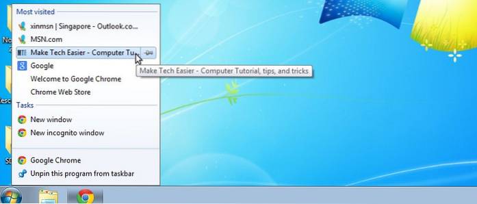 Jak zálohovat seznamy skoků v systému Windows