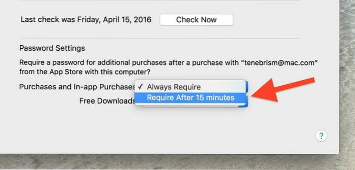 Hur man kringgår lösenordsfrågan när man laddar ner gratisappar från Mac App Store