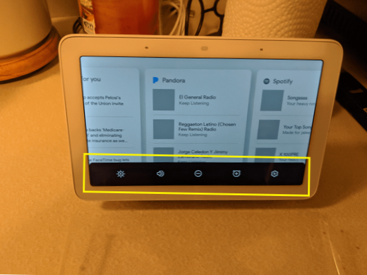 hoe u de tijd wijzigt op Google Home Hub