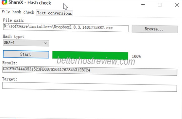 how to check hash of a file windows 10