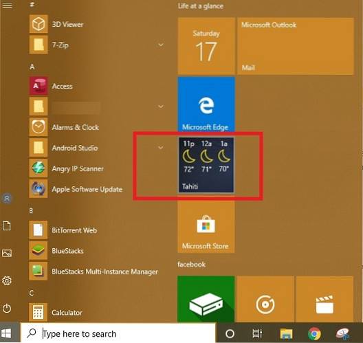 How to Check the Weather on Your Windows 10 Desktop