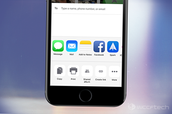 how to create a link to share photos