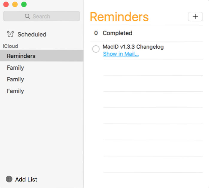 How to Create a Reminder for an Email on Your Mac