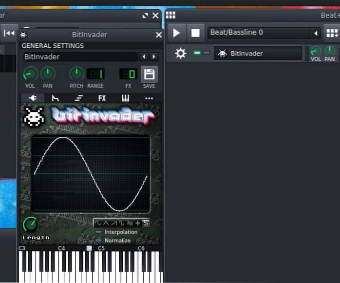 Como criar uma canção curta no LMMS