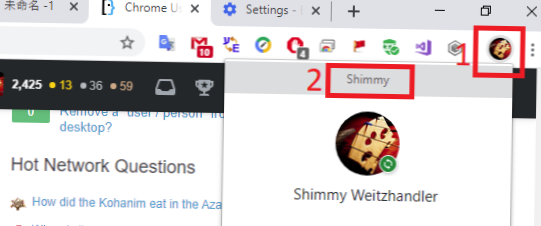 So erstellen Sie eine Verknüpfung zu einem bestimmten Chrome-Benutzerprofil 2020