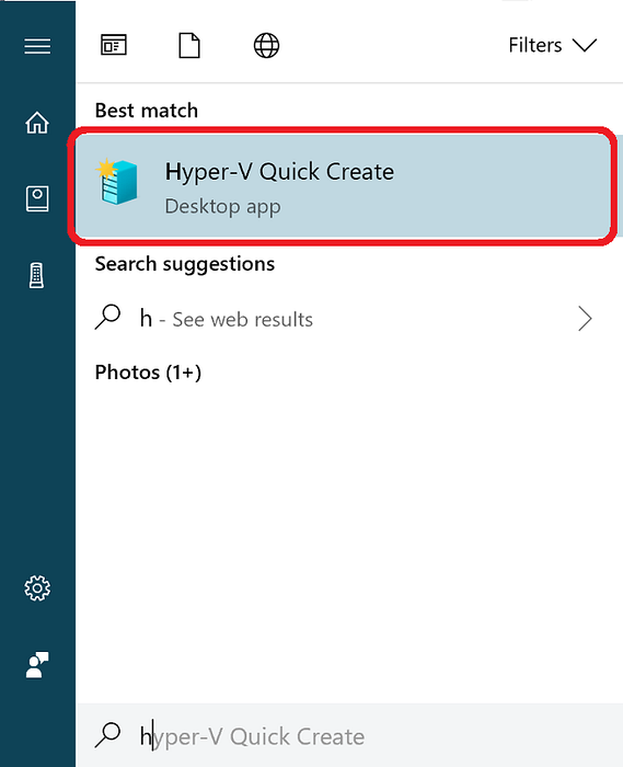 Hvordan lage en virtuell maskin med Windows 10 Hyper-V