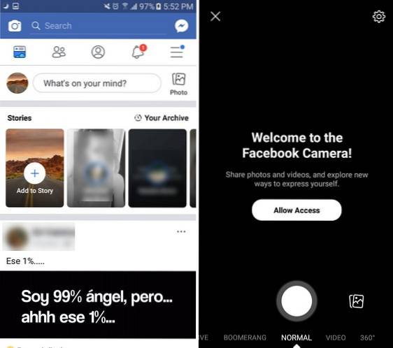 Comment créer et personnaliser des histoires Facebook