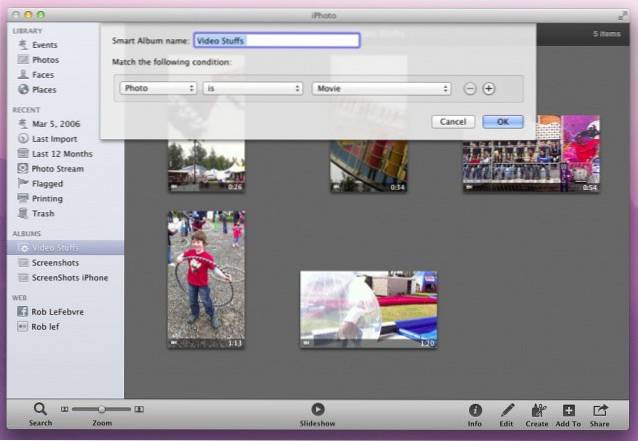 How to Create and Use Smart Albums in iPhoto and Photos for Mac