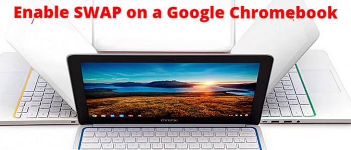 Swap maken op een Chromebook