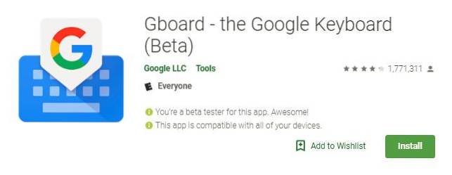 Jak vytvořit vlastní animované GIF pomocí Gboard