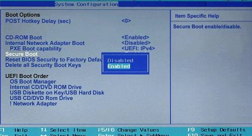 Come disabilitare e abilitare l'avvio protetto UEFI in Windows 10