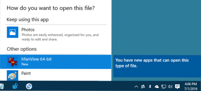 Como desativar a notificação de novo aplicativo instalado no Windows 10