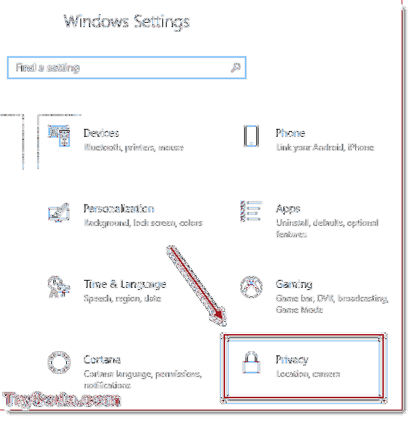 Como desativar os recursos da linha do tempo no Windows 10