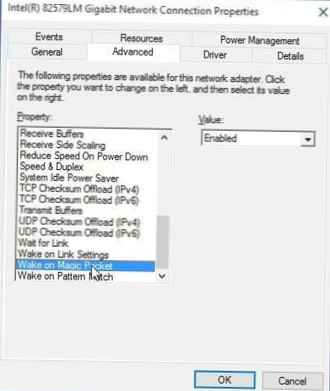 Jak zakázat probuzení na lan