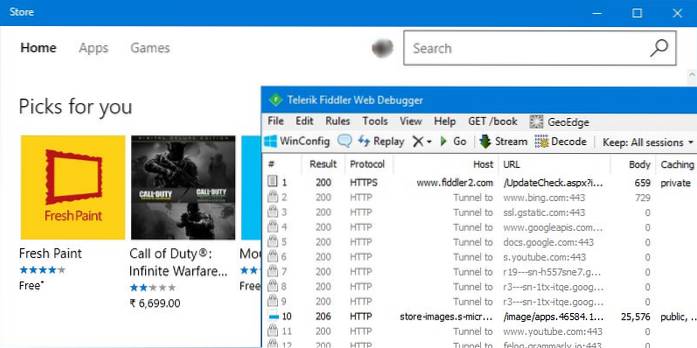 Jak stahovat soubory appx z Windows Store v systému Windows 10