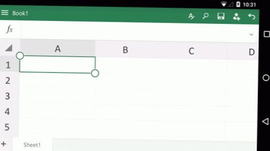 cum să trageți formula în Excel Android