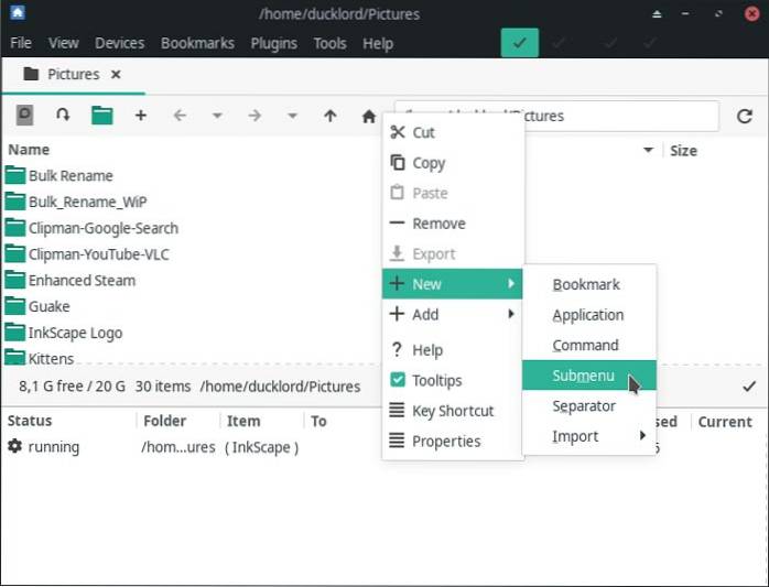 Come aprire facilmente più file con SpaceFM in Linux