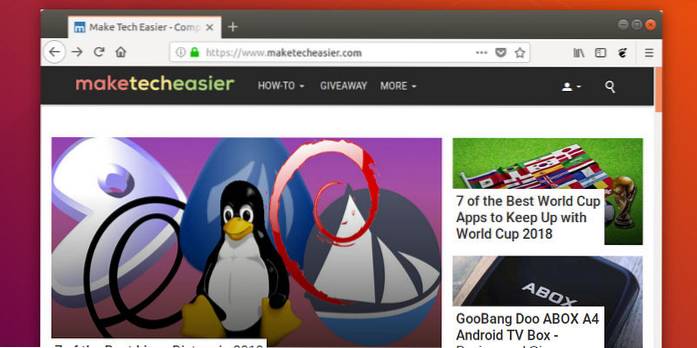 Come abilitare il supporto CSD in Firefox per Linux
