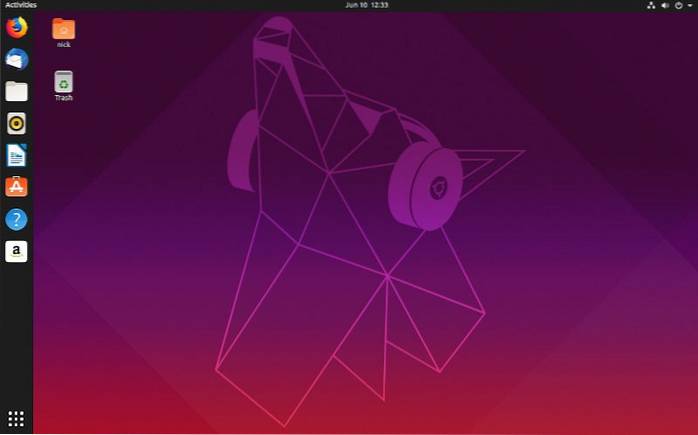 Cum se activează transparența dinamică Ubuntu
