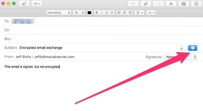 So verschlüsseln Sie Ihre E-Mails unter macOS