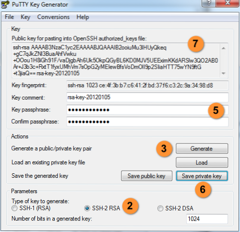 So generieren Sie öffentliche / private SSH-Schlüssel unter Windows