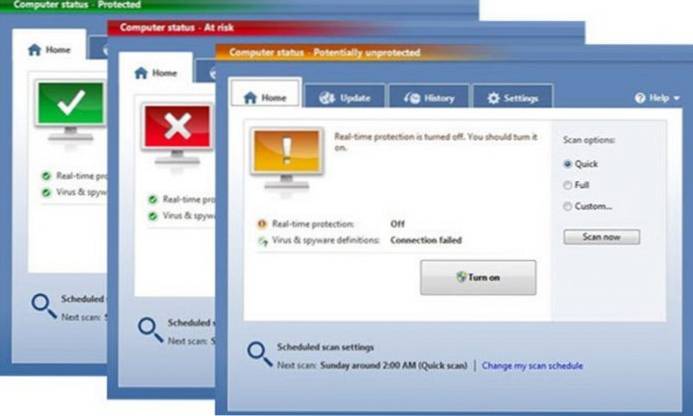 Jak získat starý Windows Defender v systému Windows 10 Zpět