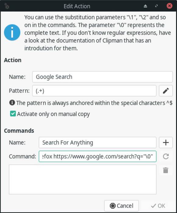 Como pesquisar qualquer coisa no Google com Clipman no Linux