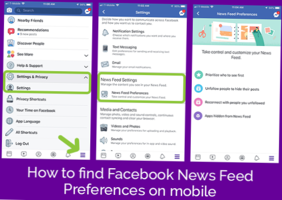 comment masquer les messages d'amis sur le fil d'actualité facebook