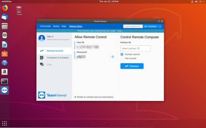 How to Install and Use Teamviewer on Linux