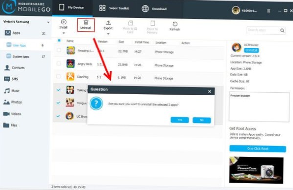 So installieren Sie Apps vom Handy auf den PC
