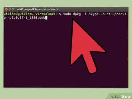 Jak nainstalovat Skype v Ubuntu