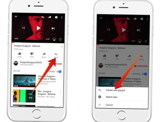 como fazer um loop de um vídeo do youtube no celular