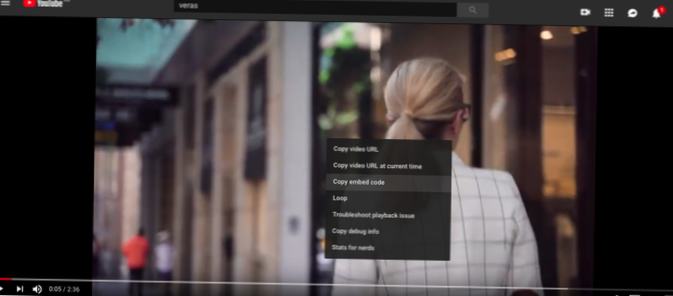 como fazer um loop de um vídeo do youtube em seu site