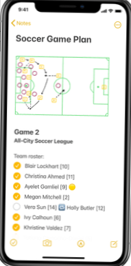 Naneedigital Jak Zrobic Liste Kontrolna W Notatkach Ios 14
