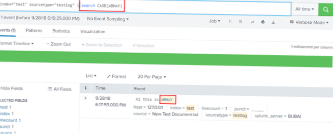 how to make search case insensitive