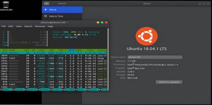Wie man Ubuntu wie macOS Mojave 10 aussehen lässt.14