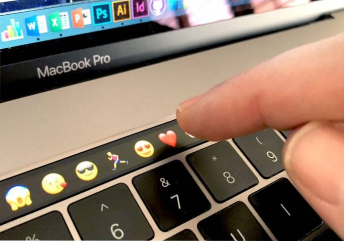 So machen Sie die Touch Bar Ihres MacBook Pro nützlich