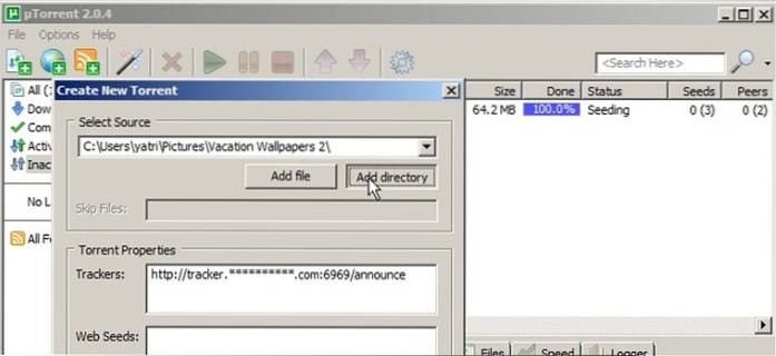 How to Make Your Own Torrent