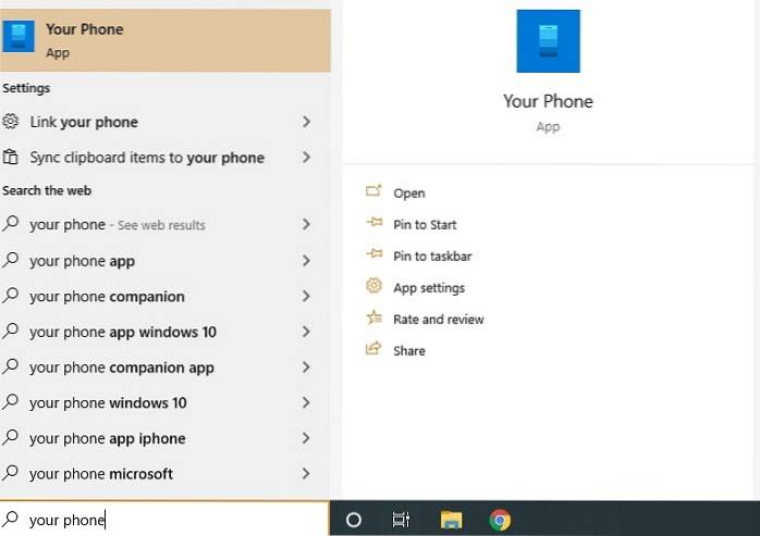Come gestire i dispositivi Android su un PC Windows con l'app Il tuo telefono
