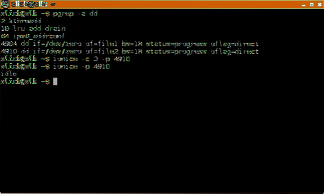 How to Manage the Priority of I/O Processes in Linux