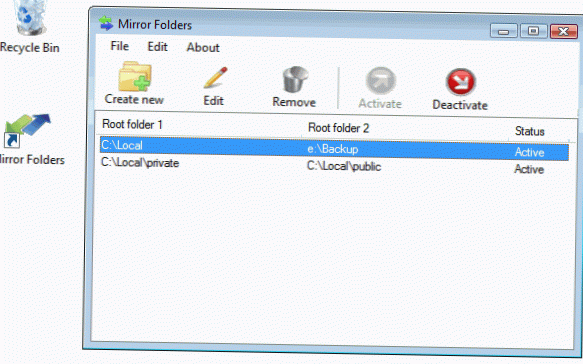 come eseguire il mirroring di un file in Windows 10