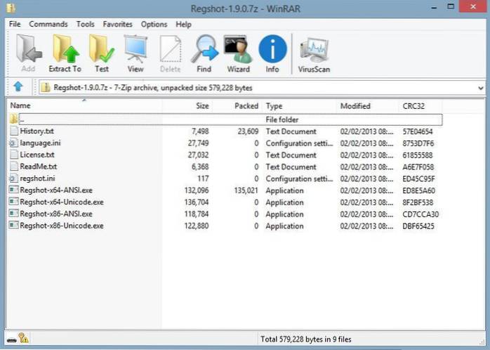 Jak monitorować zmiany w rejestrze systemu Windows za pomocą RegShot
