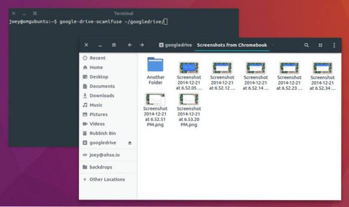 How to Mount Google Drive in Ubuntu