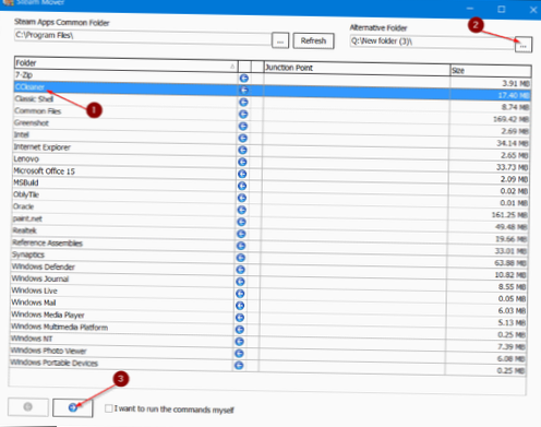 how to move installed programs to another drive windows 7